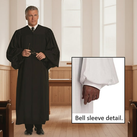 murphy-geneva-classic-collection-mens-black-pulpit-robe-s6blk