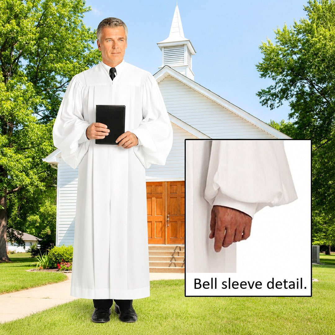 murphy-geneva-classic-collection-mens-white-pulpit-robe-s6wht