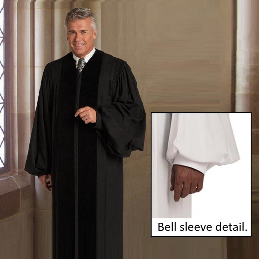 Murphy John Wesley Collection Men's Black Pulpit Robe – Angel Direct Inc