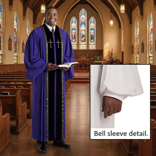 murphy-rt-wesley-collection-embroidered-mens-purple-peachskin-pulpit-robe-h-205prp