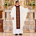 R.J. Toomey Around the World Collection Embroidered Chasuble with Inner Stole