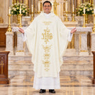 R.J. Toomey Around the World Collection Embroidered Chasuble with Inner Stole