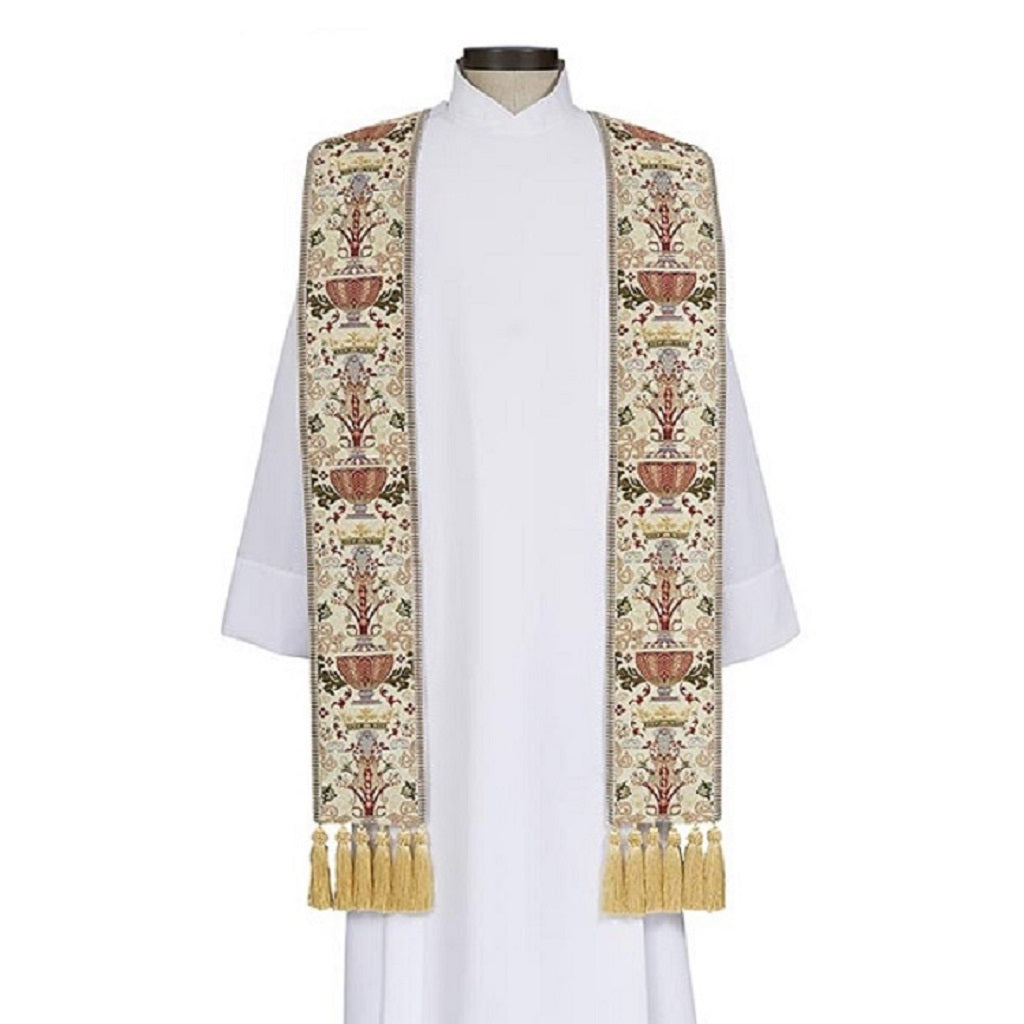 r-j-toomey-coronation-collection-ivory-overlay-stole-j6439