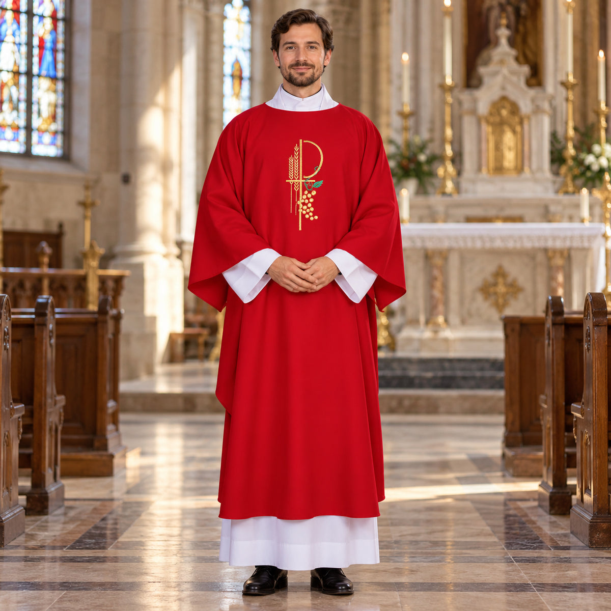 R.J. Toomey Eucharistic Collection Dalmatic with Inner Stole