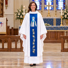 R.J. Toomey Marian Collection Chasuble with Inner Stole