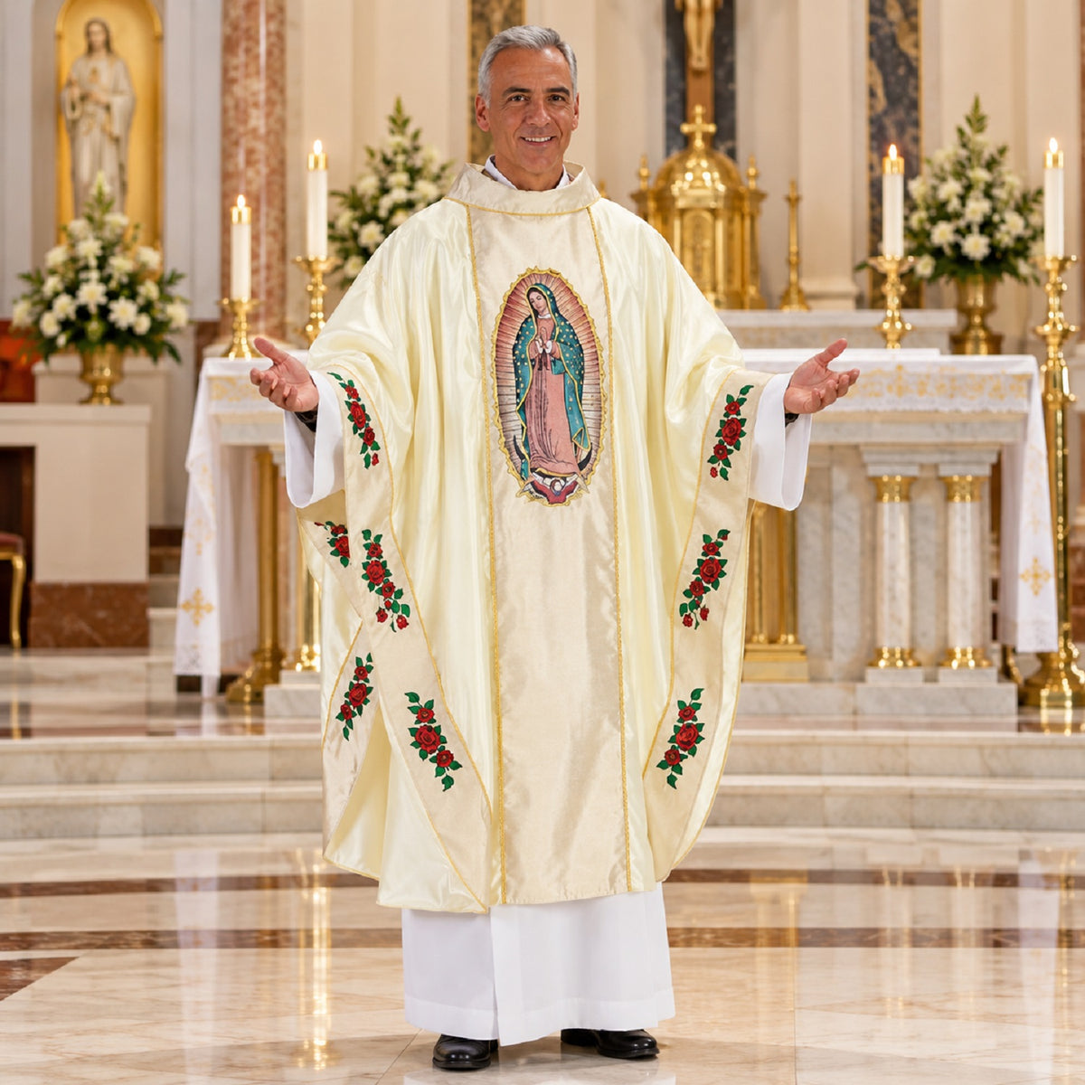 R.J. Toomey Our Lady of Guadalupe Collection Chasubles with Inner Stoles