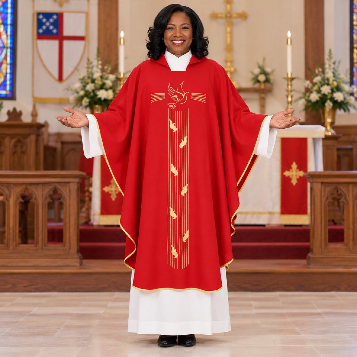 R.J. Toomey Pentecost Collection Chasuble with Inner Stole