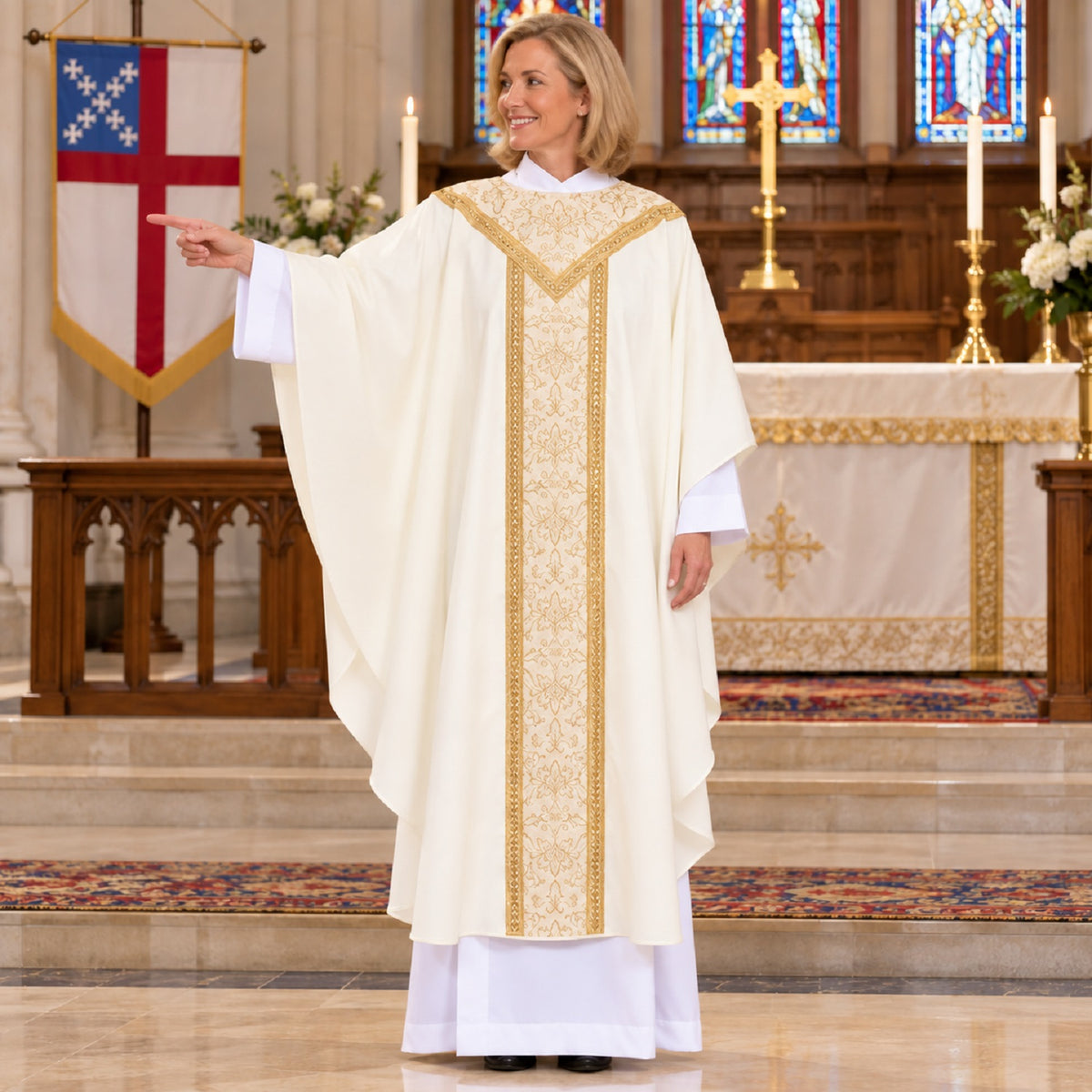 R.J. Toomey Saint Remy Collection Chasuble with Inner Stole