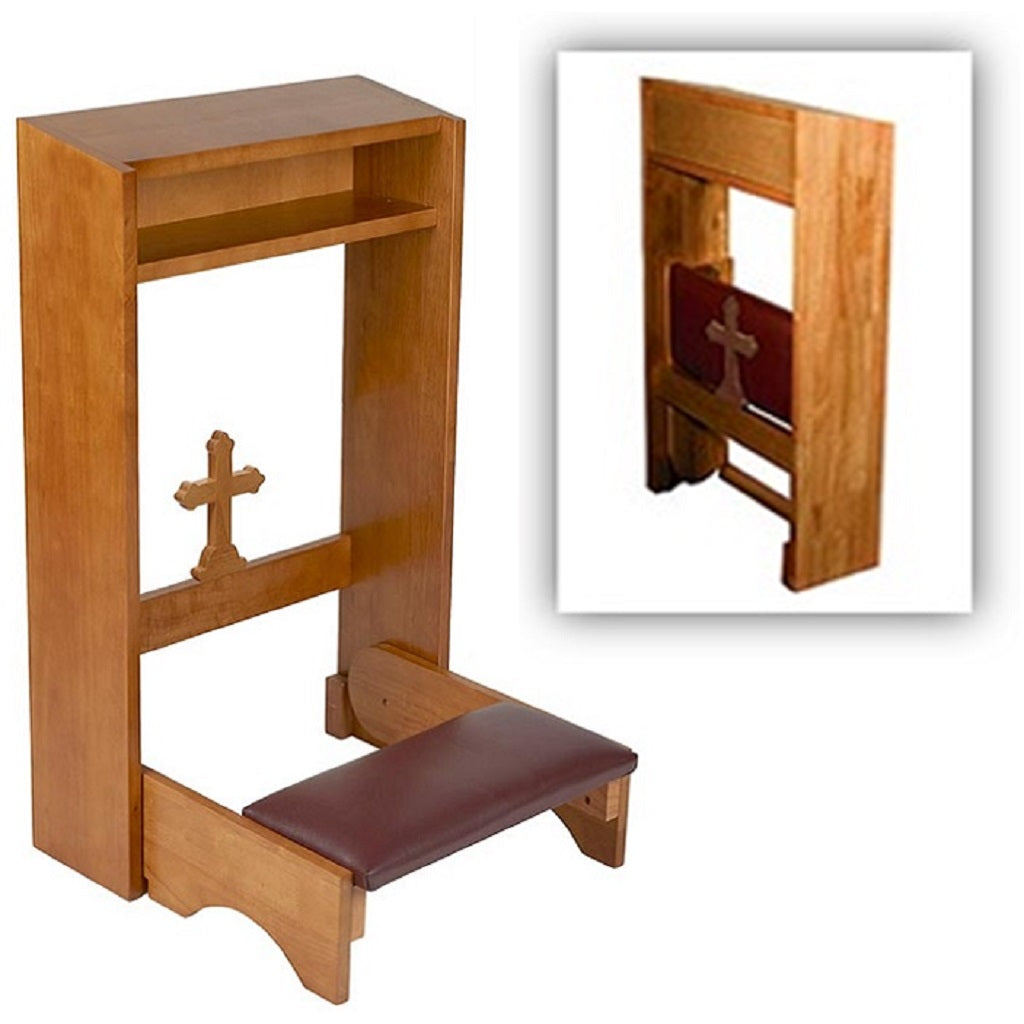 robert-smith-budded-cross-32h-folding-kneeler-with-shelf-j6013