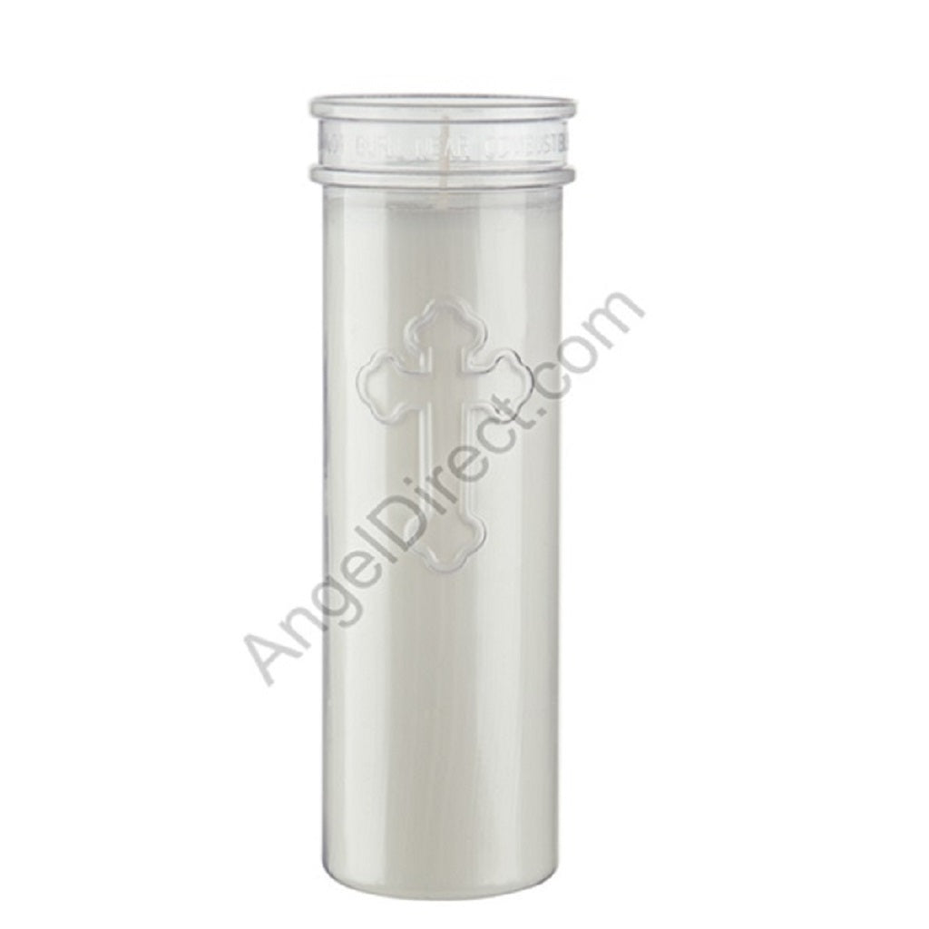 root-candle-renuelite-clear-6-7-day-plastic-inner-light-case-of-24-candles-17c