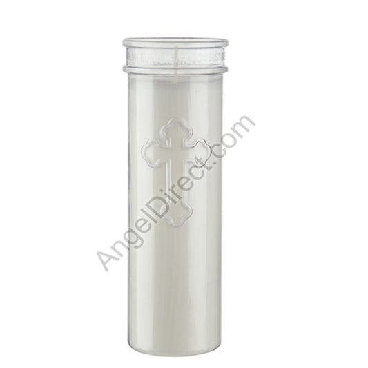 root-candle-renuelite-clear-6-7-day-plastic-inner-light-case-of-24-candles-17c