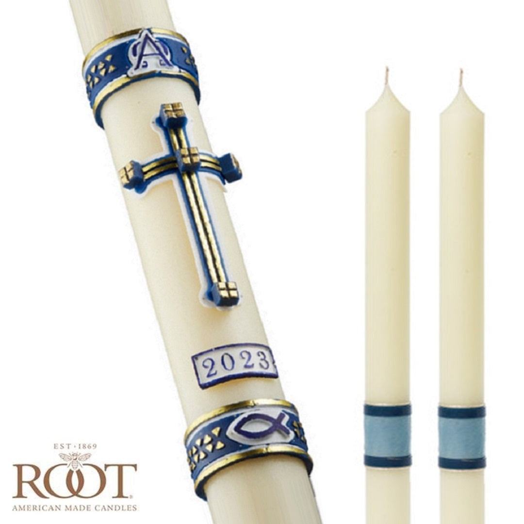 Root paschal candles