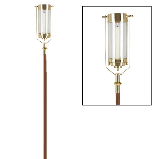 sudbury-brass-clear-56h-swinging-processional-torch-d4025