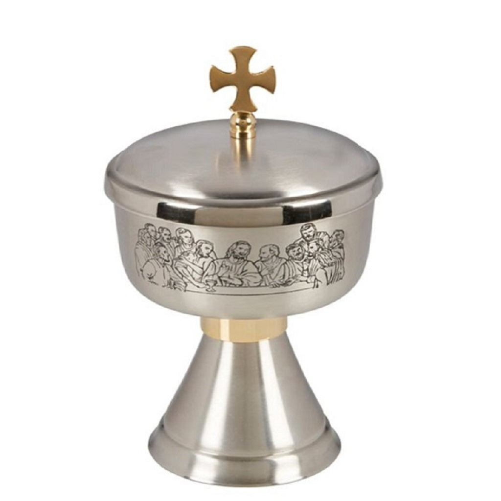 sudbury-brass-the-last-supper-ciborium-with-cross-cover-d1912