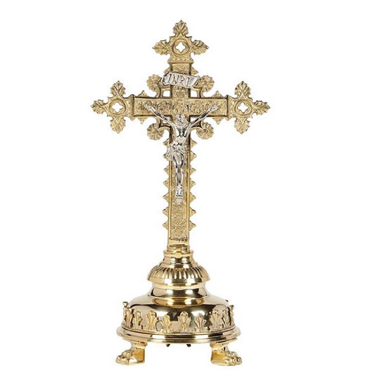 Sudbury Brass Notre Dame Series 17-1/2"H Crucifix-YD029