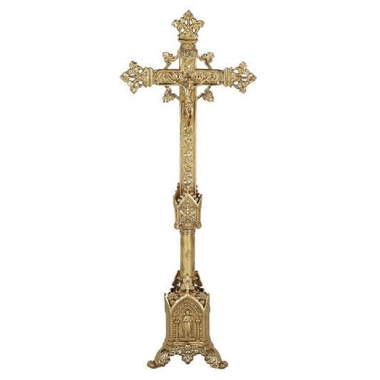 Sudbury Brass Trinity Series 30"H Crucifix-F3571
