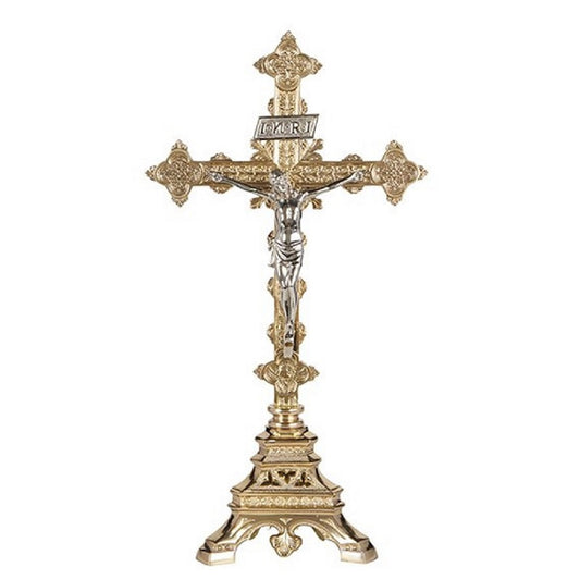 Sudbury Brass Versailles Series 24"H Crucifix-B4172