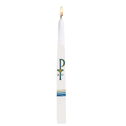will-baumer-7-8d-chi-rho-baptism-candle-box-of-24-candles-71151