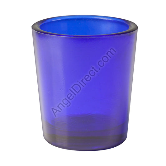 will-baumer-blue-15-hour-votive-candle-holder-box-of-12-holders-n7272blu