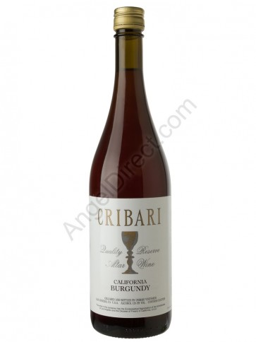 Cribari Vineyards Burgundy Altar Wine - 750ML Bottle Size