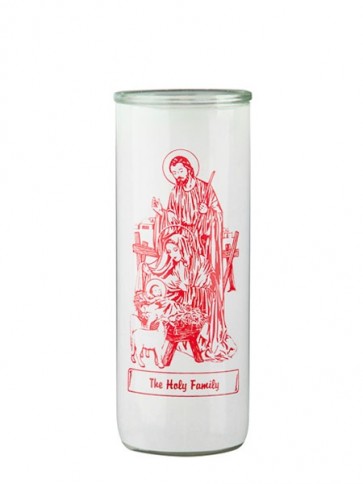 Dadant Candle Holy Family Glass Globe - Case of 12 Globes