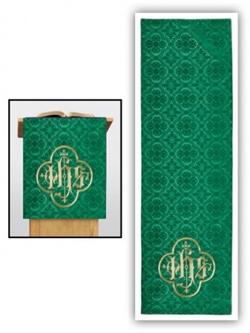 R.J. Toomey Avignon Collection Green Overlay Cloth
