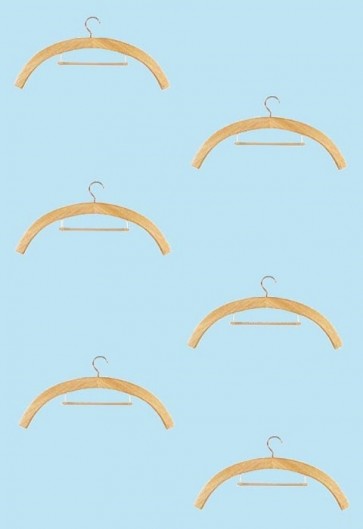 R.J. Toomey Maple Hardwood Hangers - Set Of 6 Hangers