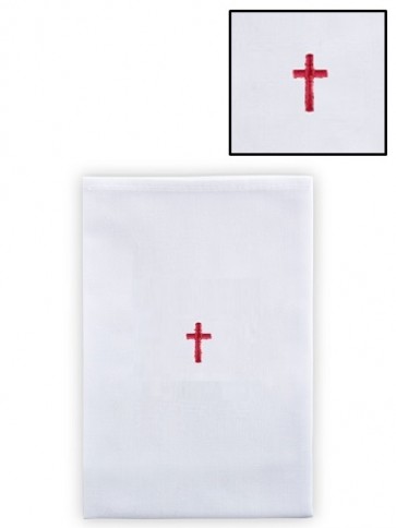 R.J. Toomey Polyester/Cotton Red Cross Lavabo Towel - Pack of 12
