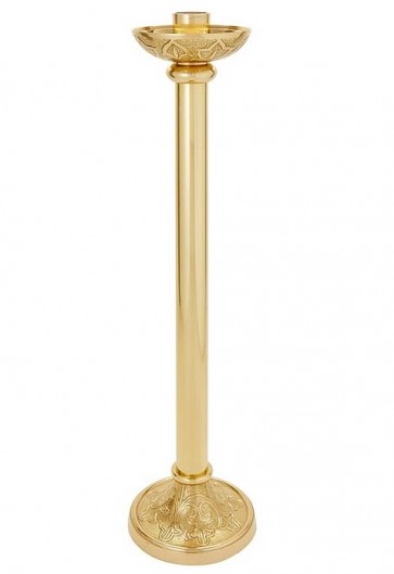 Sudbury Brass Siena Series 24"H Candlestick