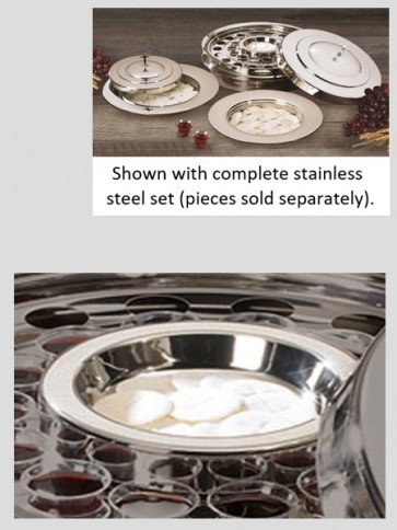 Sudbury Brass Stainless Steel Bread Plate Insert