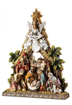 Avalon Gallery 10-1/2"H Holy Family Nativity Figurine
