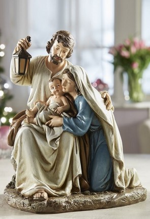 Avalon Gallery 9-1/4"H Blessed Holy Family Figurine