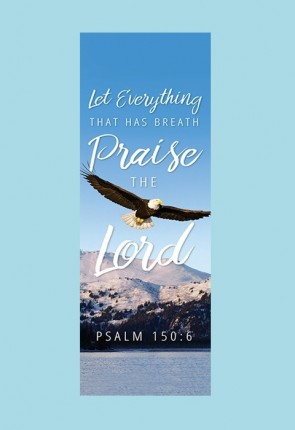 Celebration Banners Foundation Series "Praise the Lord" 2'W X 6'H Worship Banner