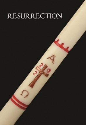 Dadant Candle Classic Series "Resurrection" Paschal Candle
