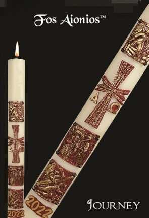  Dadant Candle Fos Aionios Series "Journey" Paschal Candle