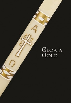 Dadant Candle Gloria Series Gold Paschal Candle