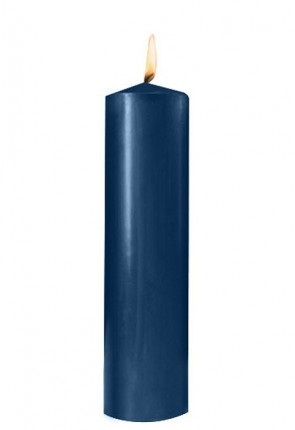 Dadant Candle Paraffin-Based, Blue Advent Pillar Candle