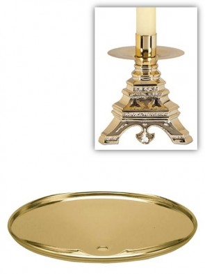 Excelsis Products Brass Bobeche with Outer Rim