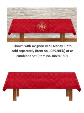 R.J. Toomey Avignon Collection Red Altar Frontal