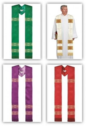 R.J. Toomey Avignon Collection Set Of Four Overlay Stoles