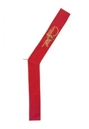 R.J. Toomey Eucharistic Collection Red Deacon Stole