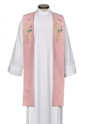 R.J. Toomey Eucharistic Collection Rose Overlay Stole