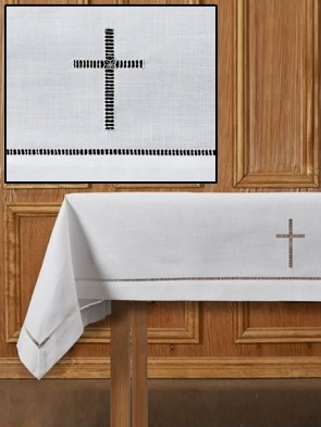 R.J. Toomey Eyelet-Edged with Cross Altar Frontal