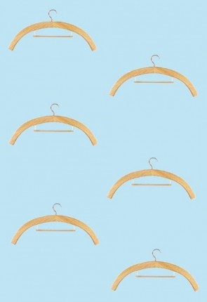R.J. Toomey Maple Hardwood Hangers - Set Of 6 Hangers
