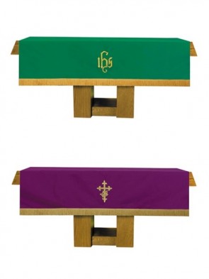 R.J. Toomey Reversible Purple/Green Altar Frontal