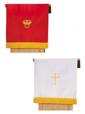 R.J. Toomey Reversible Red/White Pulpit Scarf