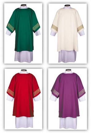 R.J. Toomey San Damiano Collection Set Of Four Dalmatics with Inner Stoles