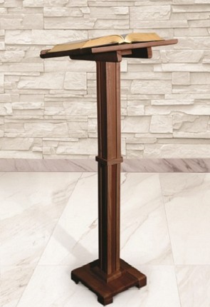 Robert Smith 43"H Maple Square-Base Lectern