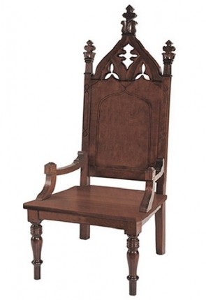 Robert Smith Cathedral Collection 65"H Celebrant Chair