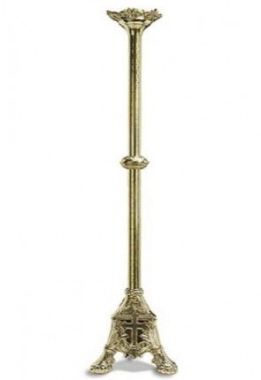 Sudbury Brass Majesty Series 44"H Paschal Candleholder